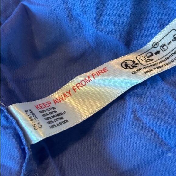 Nwt Free People Somewhere Sunny Drop-Waist Maxi Dress Baja Blue - Picture 9 of 9